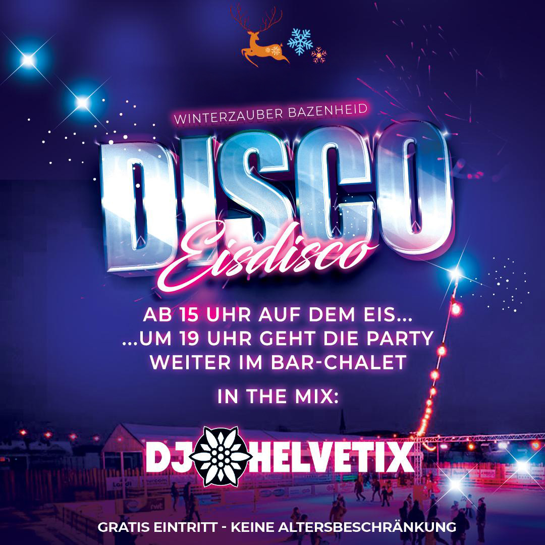 Eisdisco mit DJ Helvetix